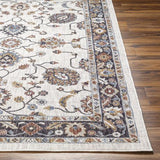 Surya Juliet JLT-2304 Black Charcoal 5'3" x 7' Rug