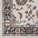 Surya Juliet JLT-2304 Black Charcoal 5'3" x 7' Rug