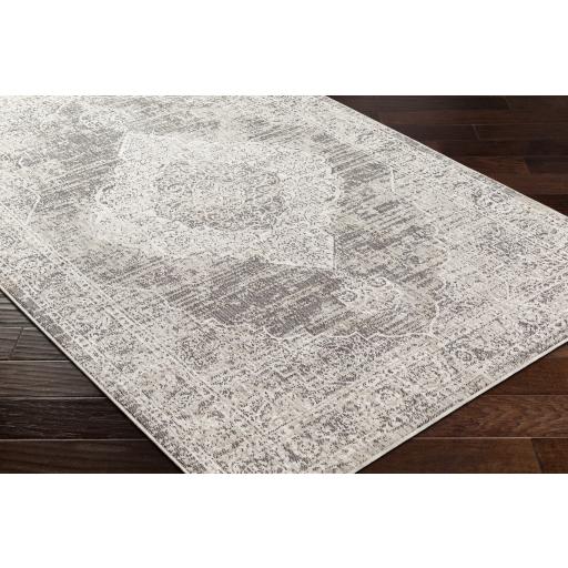 Surya Juliet JLT-2305 Black Brown 5'3" x 7' Rug