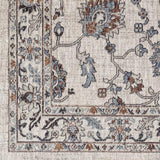 Surya Juliet JLT-2306 Black Dark Blue 5'3" x 7' Rug