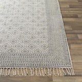 Surya July JUY-2300 Beige Black 2'6" x 8' Rug