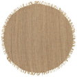 Surya Jute JUTE NATURAL 5' x 7'6" Rug