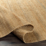 Livabliss Jute JUTE NATURAL 5' x 7'6" Handmade Rug