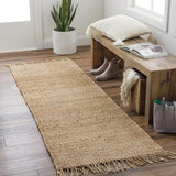 Surya Jute JUTE NATURAL 8' Square Rug