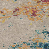 Surya Kavita KVT-2319 Aqua Black 5' x 7'6" Rug