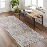 Surya Kemer KMR-2308 Blue Brown 6'7" x 9' Rug