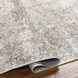 Surya Kemer KMR-2308 Blue Brown 6'7" x 9' Rug