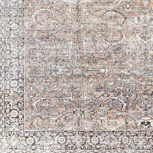 Surya Kemer KMR-2308 Blue Brown 6'7" x 9' Rug