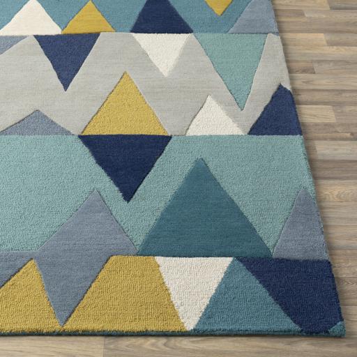 Surya Kennedy KDY-3012 Blue Gray 8' x 10' Rug