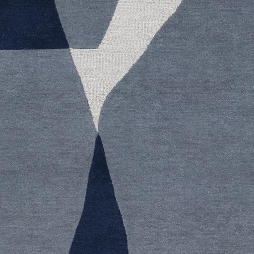 Surya Kennedy KDY-3017 Blue Light Slate 8' Square Rug