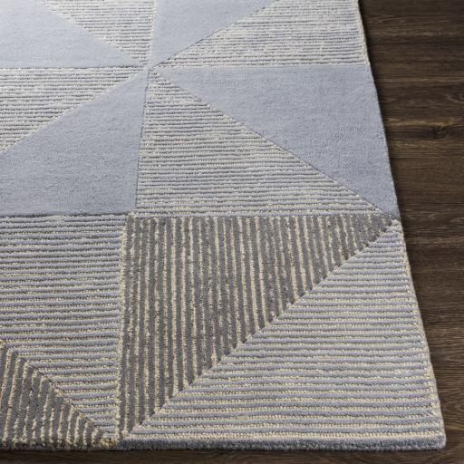 Surya Kennedy KDY-3031 Charcoal Denim 9' x 13' Rug