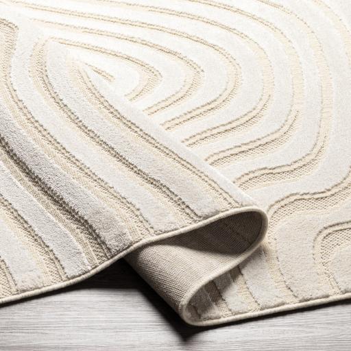 Surya Kingston KGS-2304 Cream Light Beige 5'3" x 7'3" Rug