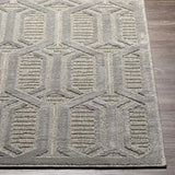 Surya Kingston KGS-2305 Gray Medium Gray 9'2" x 12' Rug