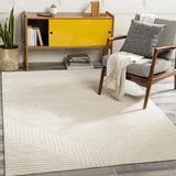 Surya Kingston KGS-2307 Cream Light Beige 7'10" x 10' Rug
