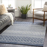 Surya La Casa LCS-2307 Light Blue Navy 1'10'' x 3' Rug
