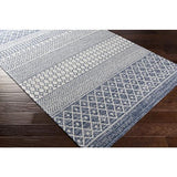 Surya La Casa LCS-2307 Light Blue Navy 1'10'' x 3' Rug