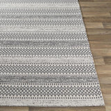 Surya La Casa LCS-2309 Charcoal Ivory 5' x 7'3" Rug