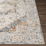 Surya Laila LAA-2313 Brick Red Charcoal 6'7" Round Rug