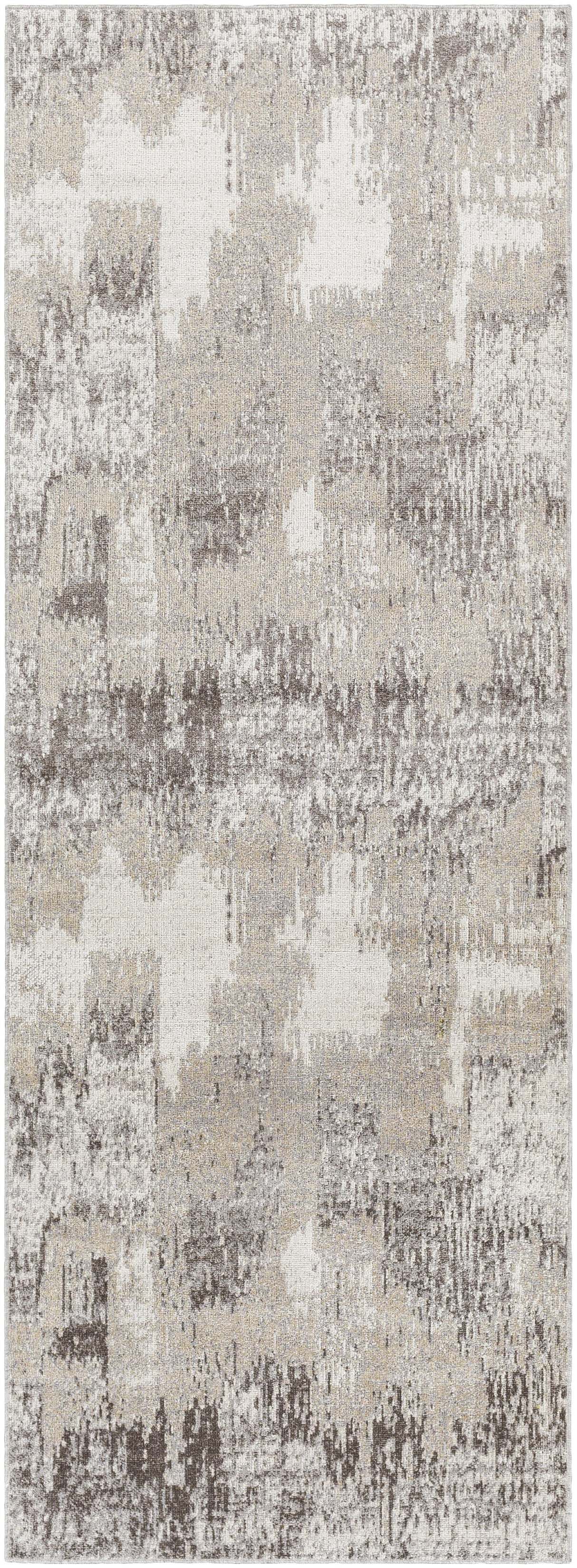 Surya Lavadora LVR-2315 Brown Cream 2'7" x 7'3" Rug