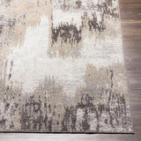 Surya Lavadora LVR-2315 Brown Cream 2'7" x 7'3" Rug