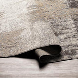 Surya Lavadora LVR-2315 Brown Cream 2'7" x 7'3" Rug