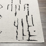 Surya Lavadora LVR-2318 Black Gray 6'7" x 9' Rug