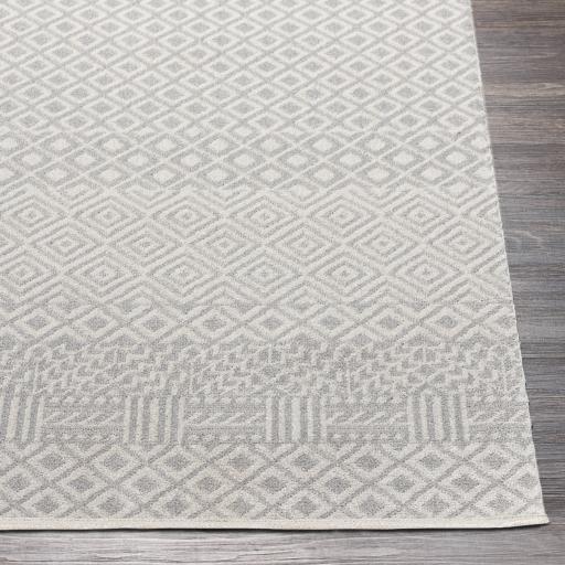 Surya Lavadora LVR-2321 Gray Light Gray 6'7" x 9' Rug