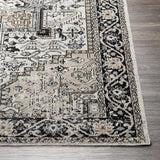 Surya Lavadora LVR-2322 Black Gray 9'2" x 12' Rug
