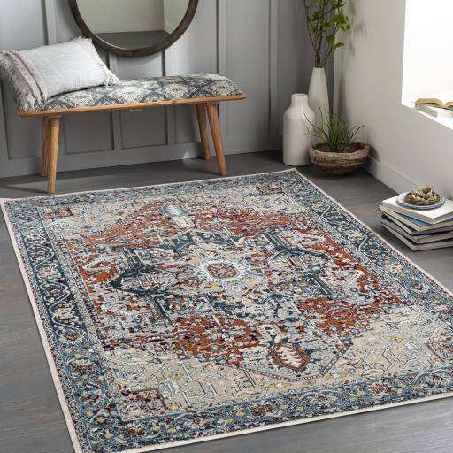 Surya Lavadora LVR-2323 6'7" Round Rug