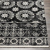Surya Lavadora LVR-2325 Black Gray 6'7" x 9' Rug