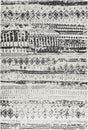 Surya Lavadora LVR-2329 Black Gray 2'7" x 7'3" Rug