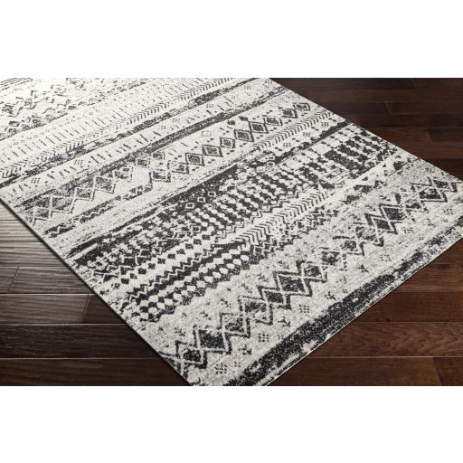 Surya Lavadora LVR-2329 Black Gray 9'2" x 12' Rug