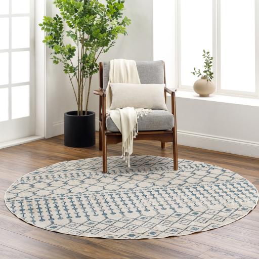 Surya Lavadora LVR-2340 6'7" Round Rug