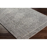 Surya Lavadora LVR-2342 Black Gray 6'7" x 9' Rug