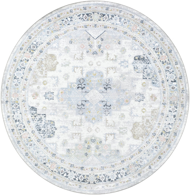 Surya Lavadora LVR-2346 6'7" Round Rug