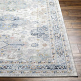 Surya Lavadora LVR-2346 Charcoal Ivory 6'7" Round Rug
