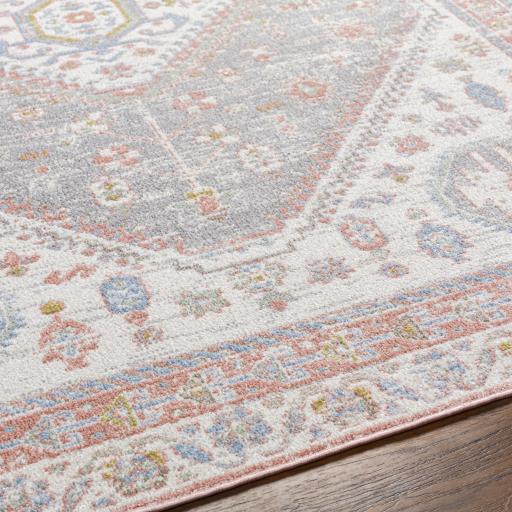 Surya Lavadora LVR-2348 Dark Blue Ivory 6'7" x 9' Rug