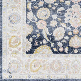 Surya Lavadora LVR-2350 Dark Blue Ivory 2'7" x 7'3" Rug