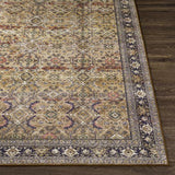 Surya Leicester LEC-2305 Brick Red Cream 5'3" x 7' Rug