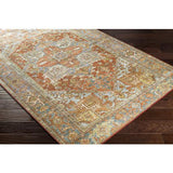 Surya Leicester LEC-2306 Brick Red Cream 2'7" x 7'3" Rug