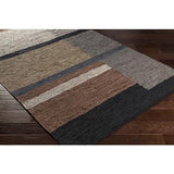 Surya Lexington LEX-2300 Black Brown 8'10" x 12' Rug