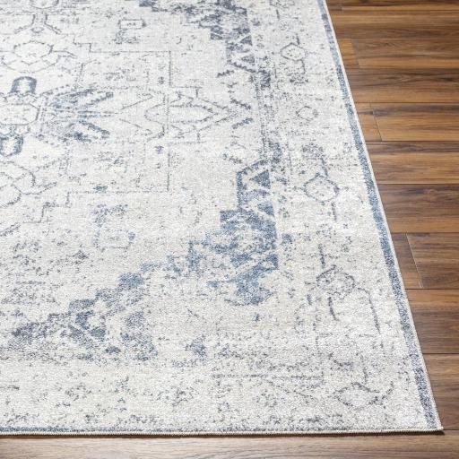 Surya Lillian LLL-2300 Black Brown 7'10" x 10' Rug