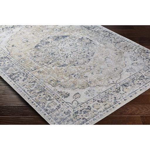 Surya Lillian LLL-2309 Black Brown 2' x 2'11" Rug