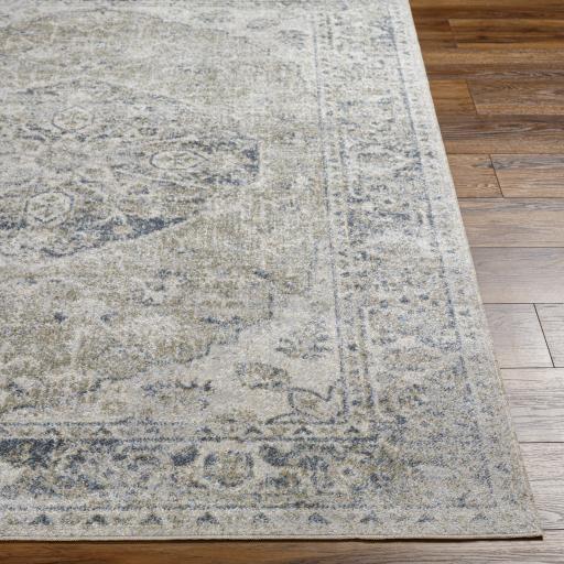 Surya Lillian LLL-2311 Black Brown 5'3" x 7' Rug