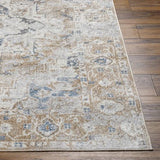 Surya Lillian LLL-2335 Black Brown 2'7" x 7'3" Rug