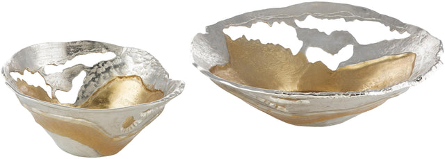 Surya Ambrosia AOA-003 6"H x 17"W x 18"D, 5"H x 12"W x 12"D Decorative Accent