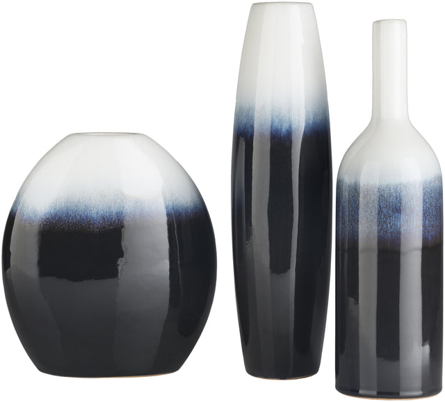 Surya Harris HAI-001 15"H x 4"W x 4"D, 14"H x 4"W x 4"D, 10"H x 4"W x 9"D Decorative Accent