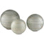 Surya Rondure RDR-001 12"H x 12"W x 12"D, 10"H x 10"W x 10"D, 8"H x 8"W x 8"D Decorative Accent
