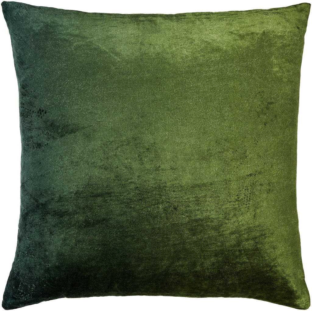 Surya Theodosia TOD-004 Dark Green Grass Green 20"H x 20"W Pillow Kit