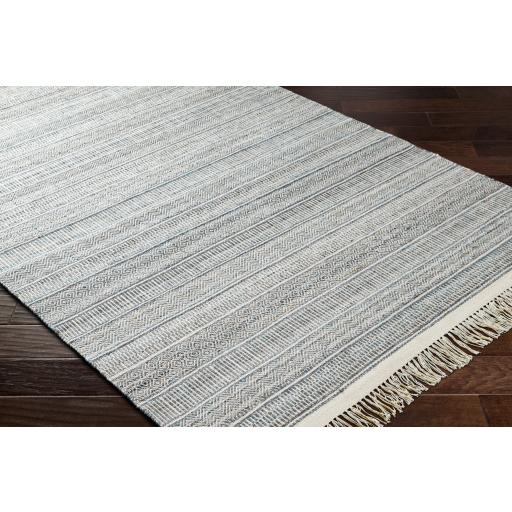 Surya Lily LYI-2306 Beige Bright Blue 5' x 7'6" Rug